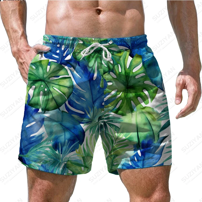 

Шорты Мужские дышащие с 3D-принтом, модные пляжные, уличные повседневные Простые, для улицы