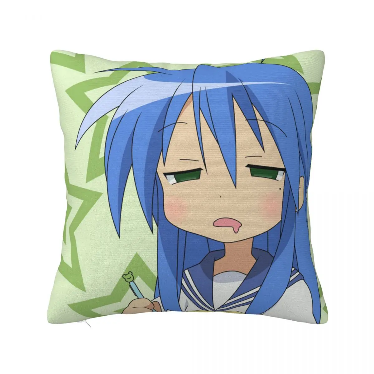 

Lucky Star Konata Izumi Pillowcase Polyester Cushion Cover Gift Japan Anime Kawaii cute Throw Pillow Case Cover Seater Zipper
