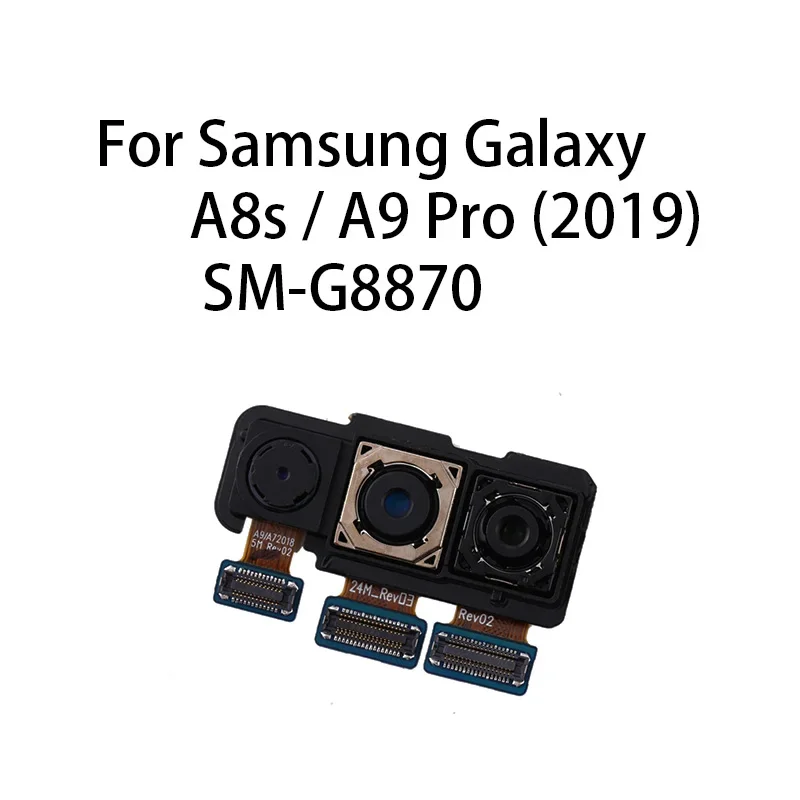 

Задняя сторона большой основной модуль камеры гибкий кабель для Samsung Galaxy A8s / A9 Pro (2019) / SM-G8870