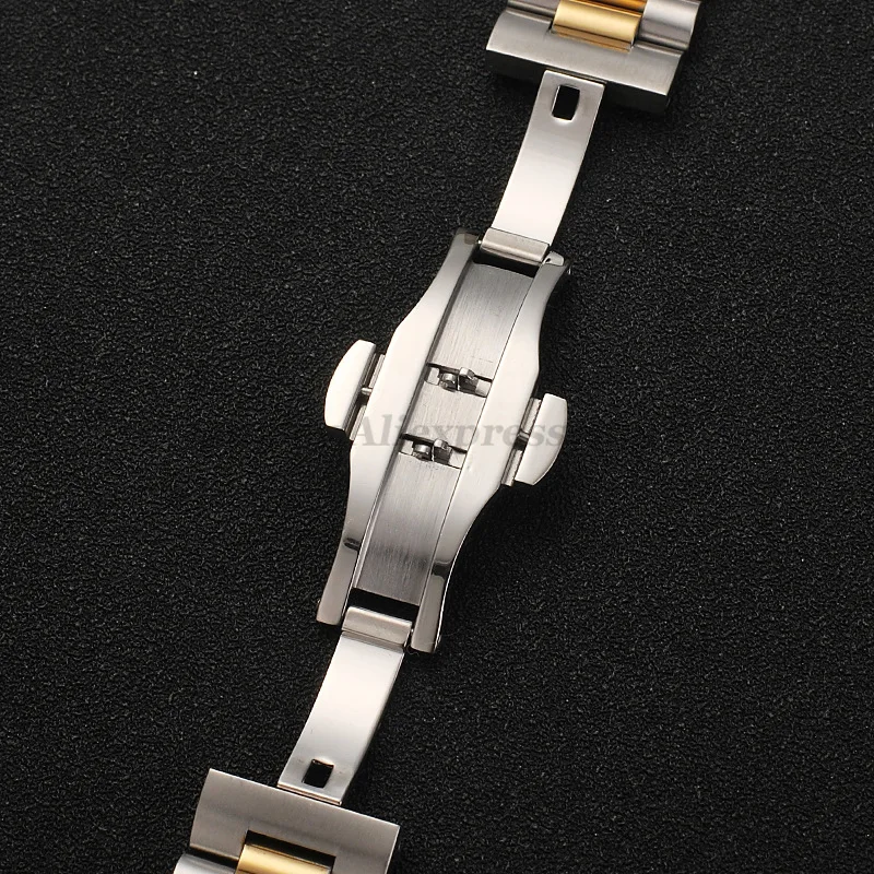 Premium Stainless Steel Watchband Replacement - Arc Interface Wristband Bracelet