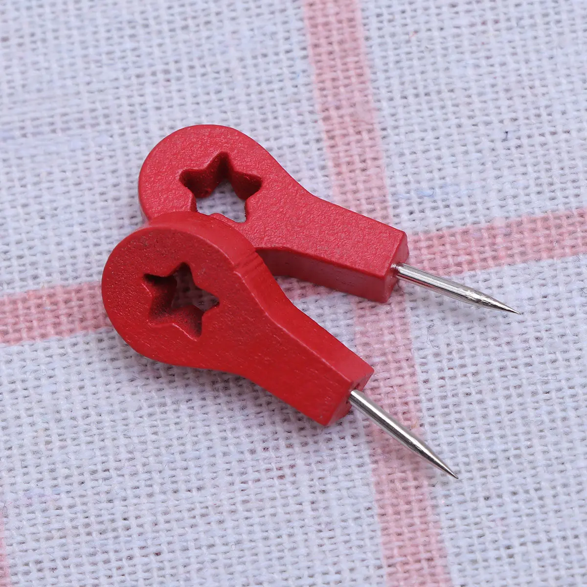 100Pcs 나무 푸시핀 사무실 학교 홈 장 간단하고 실용적인 압정 간단한 푸시핀 실용적인 압정