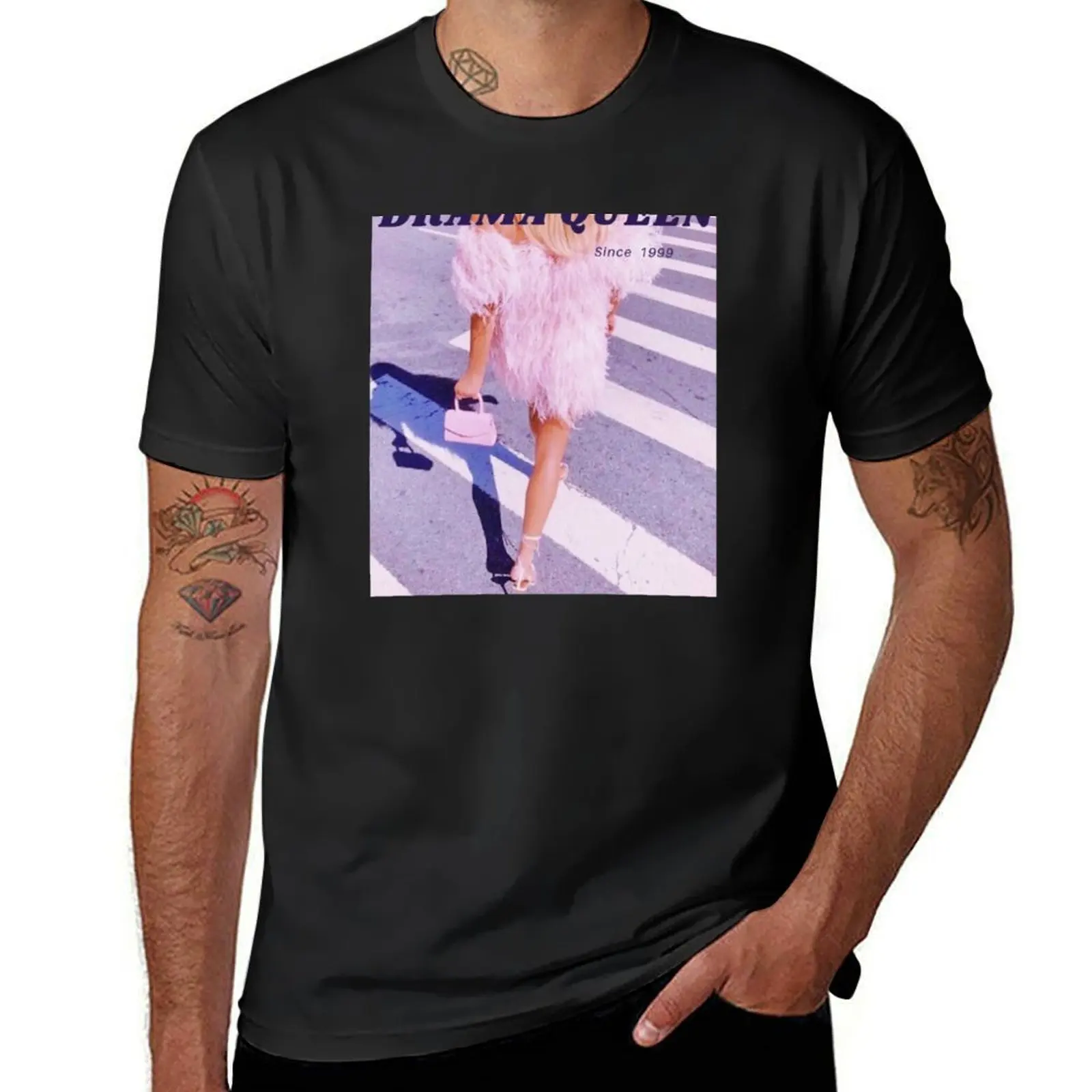 Drama Queen T-Shirt customs oversizeds summer clothes heavyweight t shirts for men