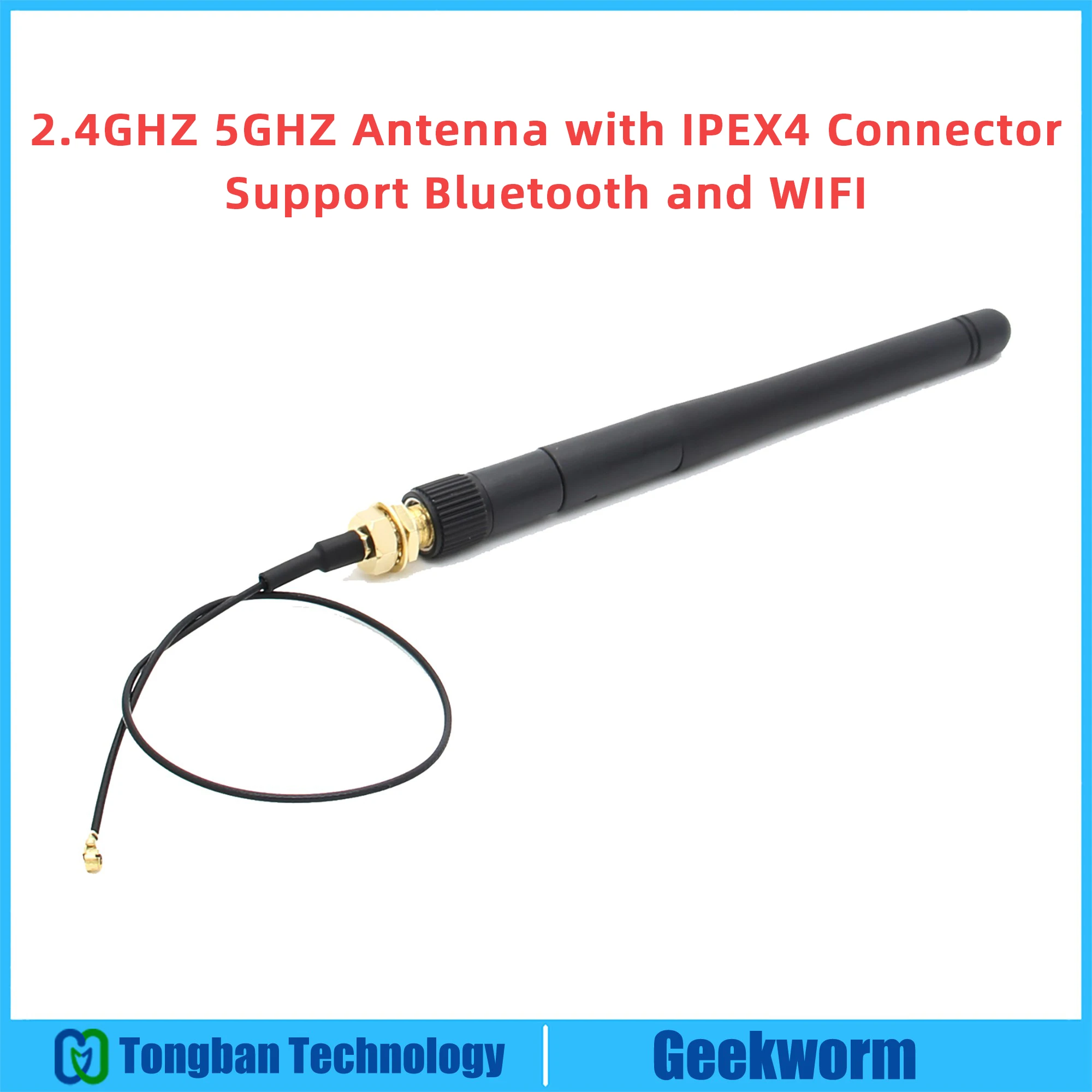 2.4ghz 5ghz Dual Band Antenna 3dbi Sma Ipex4 For Orange Pi 5b - Demo ...