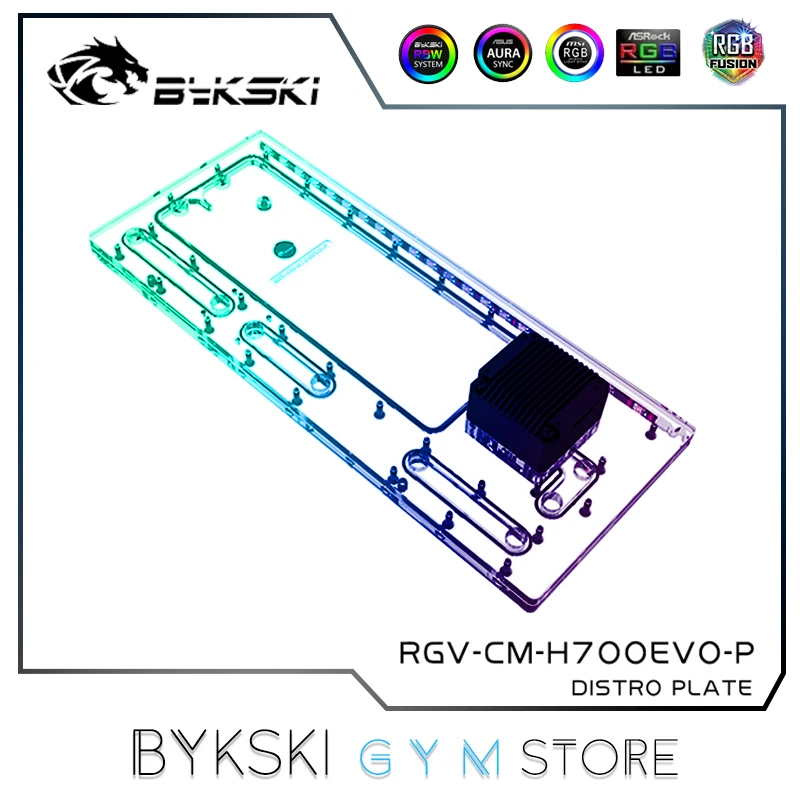 Bykski Distro Plate For  Cooler Master Haf 700Evo,Water Cooling Waterway Board Reservoir Res Pump Rgv-Cm-H700Evo-P