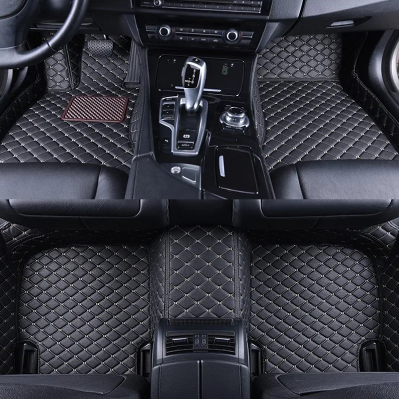 EU Renault Captur(B 플랫폼) 용 자동차 바닥 매트 2013 2014 2015 2016 2017 2018 발 카펫 자동 인테리어 장식 액세서리