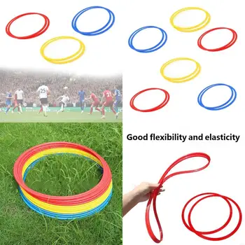 Anelli colorati per allenamento agilità da 12 pezzi Accessori per allenamento calcio per calcio, basket esercizi 69HD