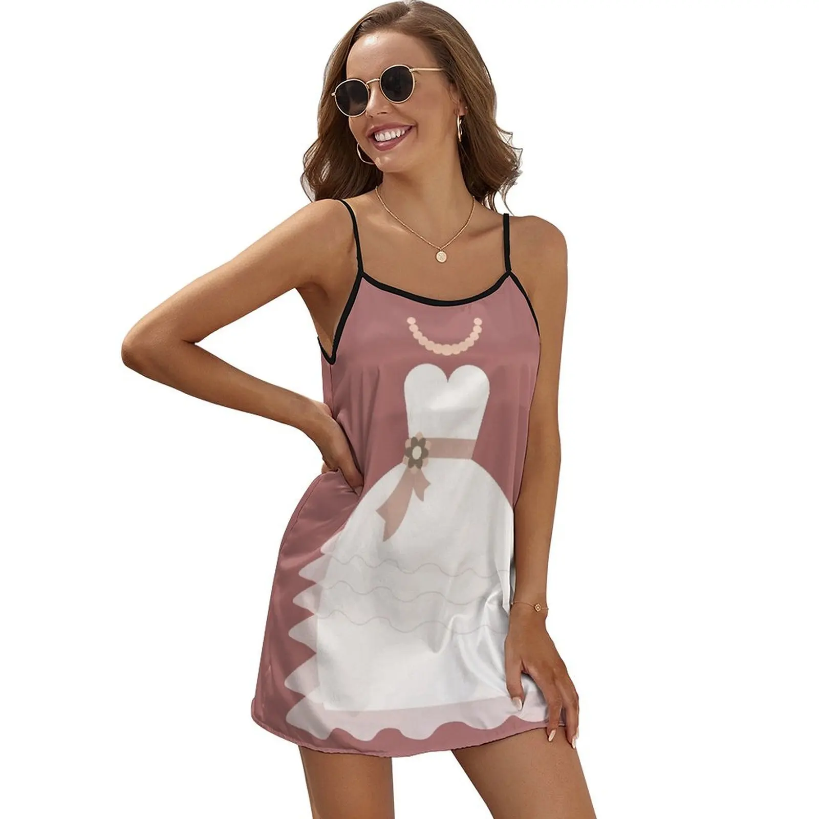

wedding dress Sleeveless Dress beach dresses summer dress woman 2024