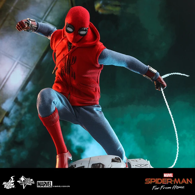 ACTION FIGURE HOMEM ARANHA HOMEMADE SUIT 1:6 HOT TOYS