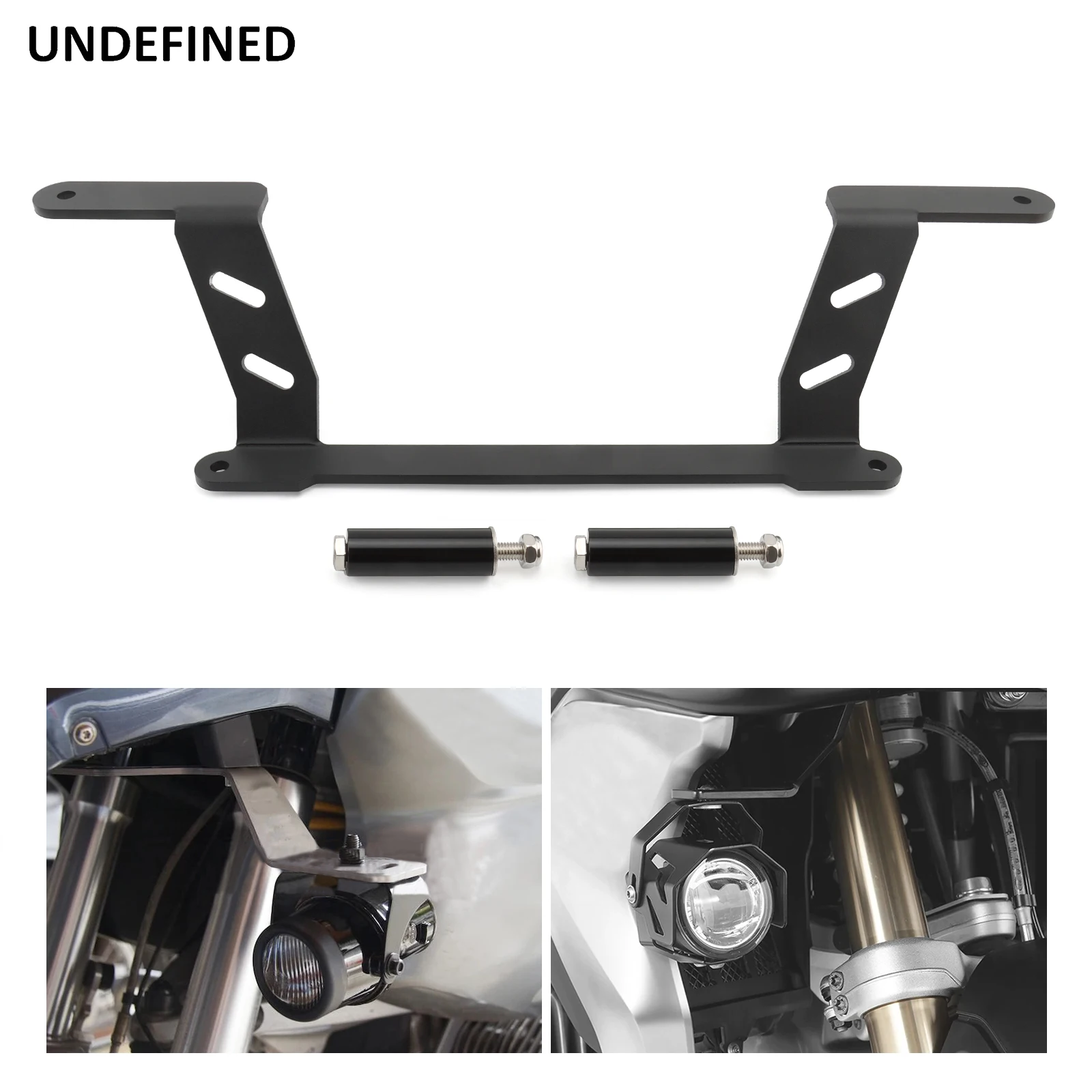 Black LED Fog Light Bracket for BMW R1200GS LC R1200GS Adventure