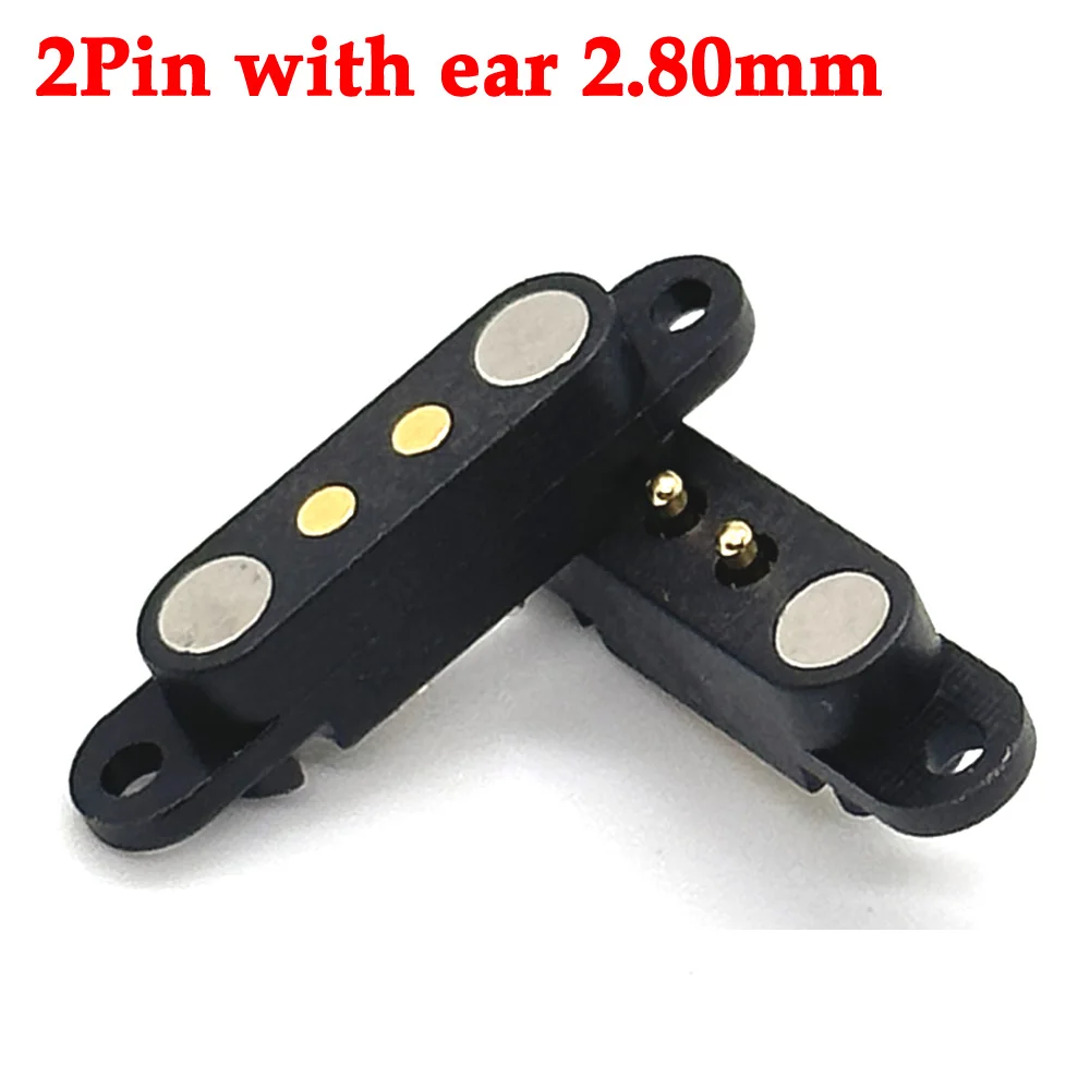 2 Paar Magnetische Pogopin-Stecker | 3-polig, 2,54 Mm Raster | Max. 12V/3A | Für Elektronikprojekte