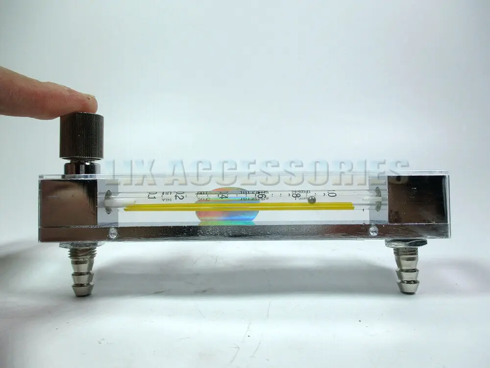 

LZB -3WB, glass rotameter flow meter with control valve for water/air/gas/