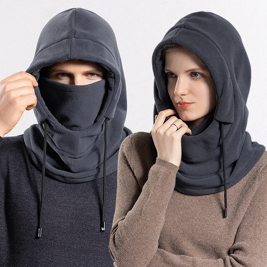 Winter Thermal Neck Warmer  Outdoor Balaclava Scarf Windproof Keep Warm Face Mask for Skiing Cycling Snood Hood Hat Wholesales