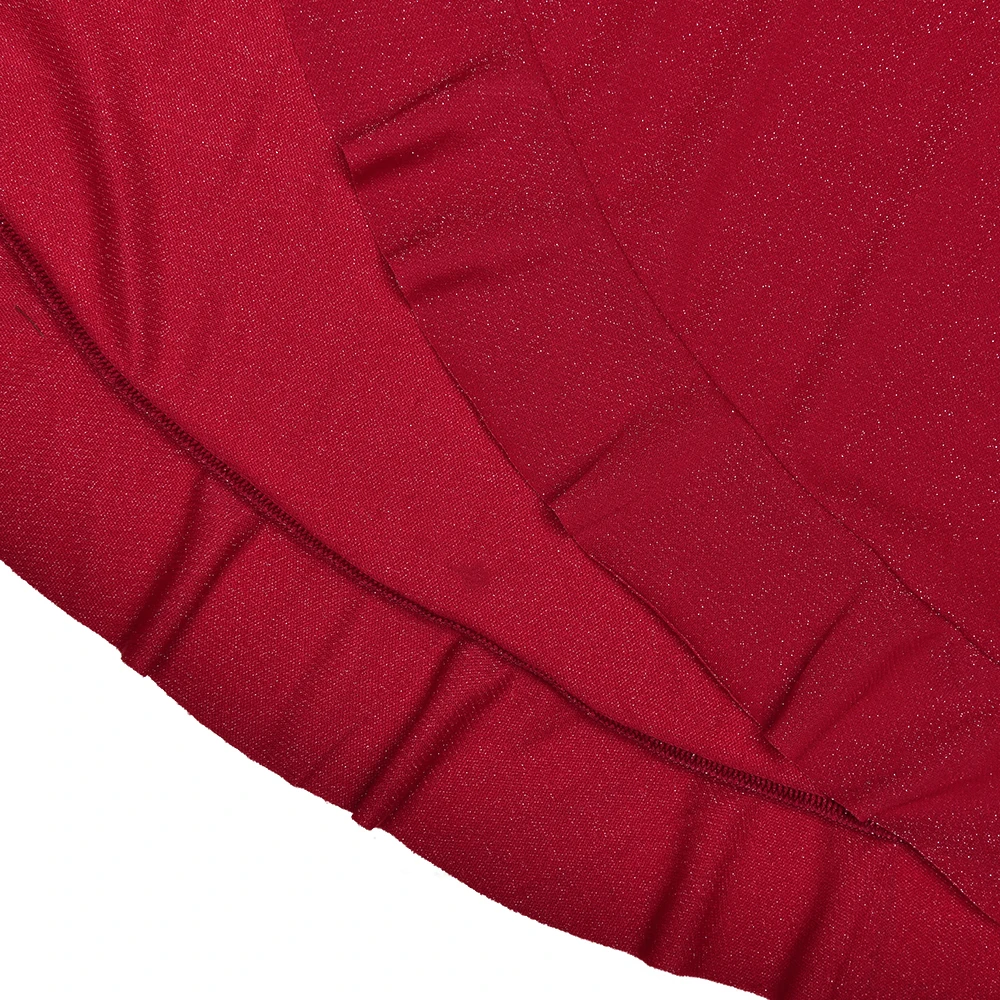 Elegant Long Sleeved Irregular Dress Women High Elasticity Tight Sexy Backless Evening Dress Slim Party Club Vestido