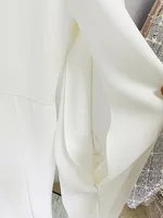 HIGH STREET Newest 2026 Designer Runway Fashion Women's Batwing Sleeves Colorful Crystal Diamonds Beaded Jumpsuit - Image 6