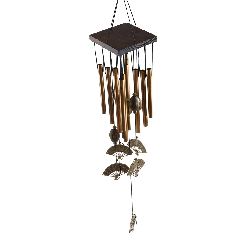 Handmade 27 Tubes Wind Chimes for Outside Decoration Tuned Hummingbird Wind Chime Soothing Melodic Deep Tones Outdoor Decor 3