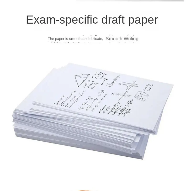 70g White Blank Printing And Copying Paper Learning To Draw And Office Draft Paper 100pcs printing and copying paper