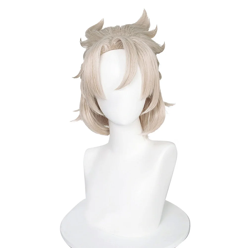 Genshin Impact Albedo Cosplay Wig Heat Resistant Synthetic Hair Carnival  Halloween Party Props|Anime Costumes| - AliExpress