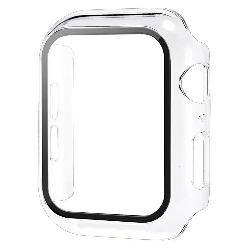 Matte Hard PC Bumper with Tempered Glass Screen Protector