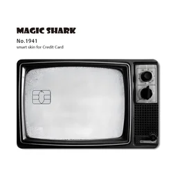 Waterproof Magic Shark No Fade Funny Meme Skin Sticker for Game Machines and TVs (1941)