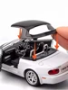 1/32 Mazda MX-5 Miniature Diecast Miata RoadSter Toy Car Model Sound & Light Doors Openable Collection Gift for Children Boy Kid 3