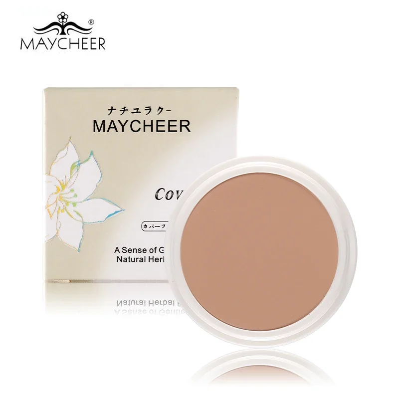 

MAYCHEER Full Cover make up Concealer cream face Primer Foundation Base Lasting Oil Control Cream Concealer face makeup