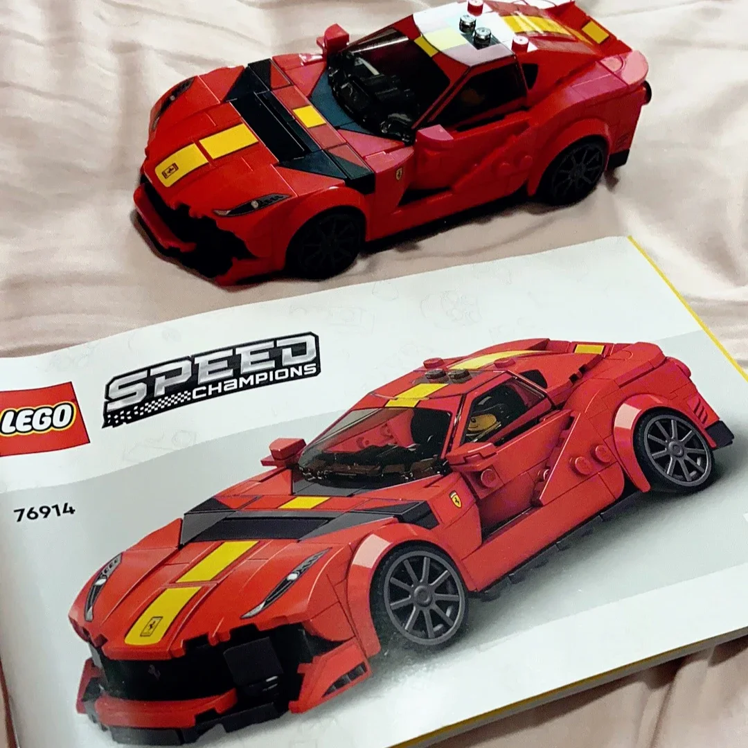 Ferrari 812 Competizione Lego Ferrari Rojo LEGO Speed Champions