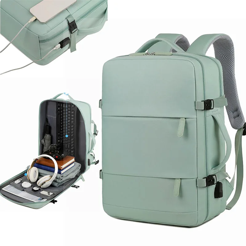 Weekender Tote Beach Travel Bag Handbag Backpack With USB Charging Water Resistant Promotion Sports Notebook Motorcycle Large
