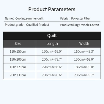 2025 new Japanese polyester cotton quilted summer quilt skin-friendly washable light luxury style solid color lightweight 6