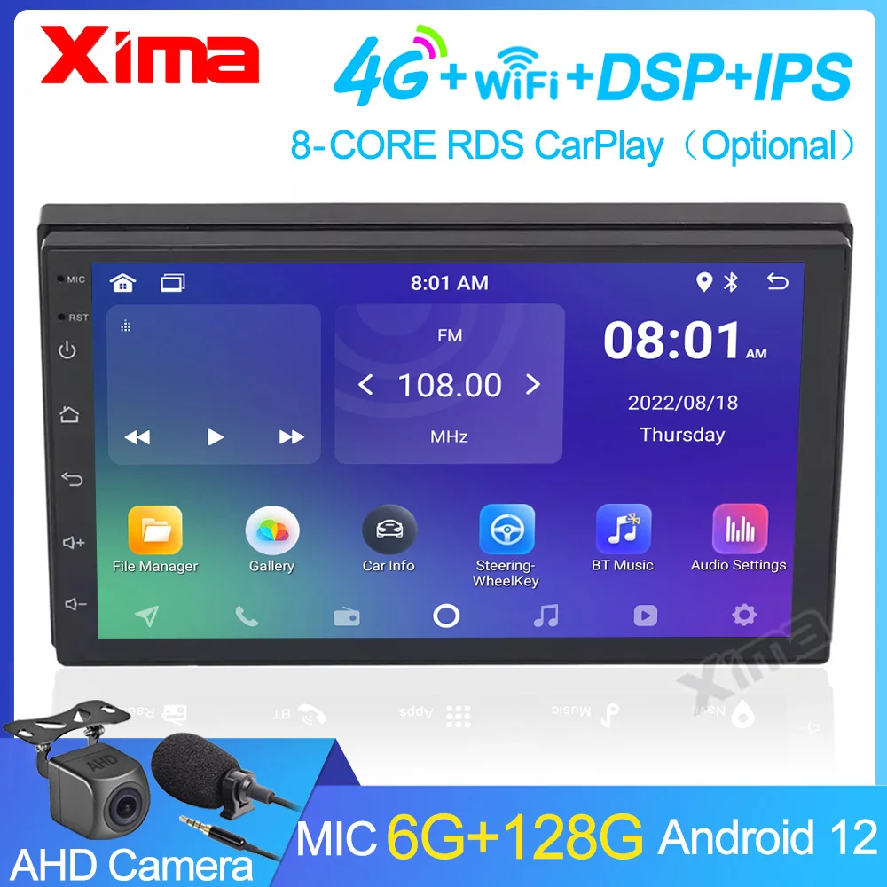 RADIO SAMOCHODOWE 1 DIN ANDROID 12 GPS KAMERA 2/32 - Sklep, Opinie, Cena w