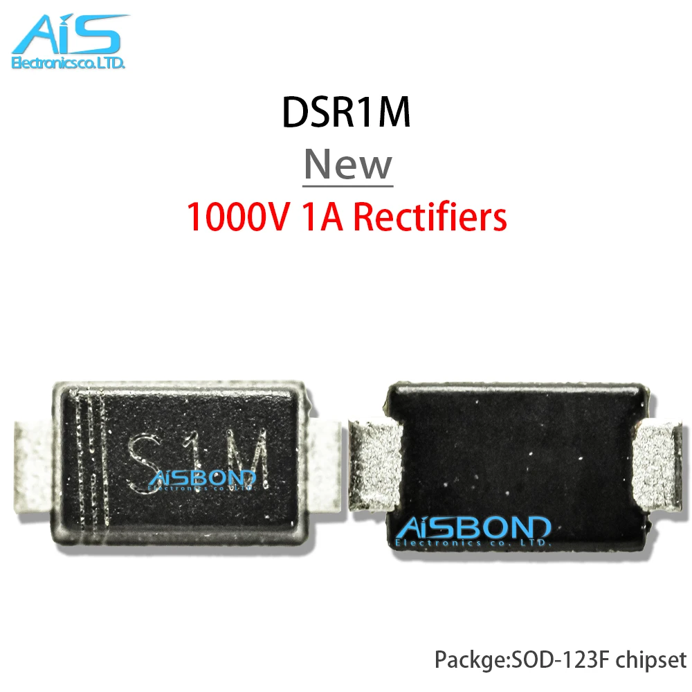 

100 шт./Лот Новый DSR1M DFR1M ES1JW ES1DW ES1GW SOD-123FL US1MW US1DW US1JW US1GW FR104W FR107W FR207W RS07M SOD-123 1206 SMD диод