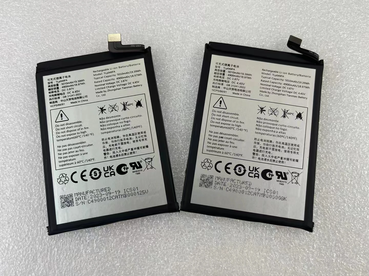 

New Original TLp049FA For Alcatel Battery