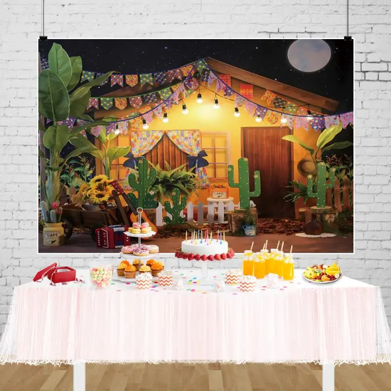 Fiesta Topo de bolo de aniversário de 18 anos - Artigos de bolo Fiesta de  verão mexicano com glitter dourado - aos 18 anos - Decoração de festa de  aniversário de 18