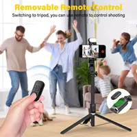 AOCHUAN M2PRO Smartphone Gimbal Stabilizer1-Axis Stabilizer Face Tracking without App 4-in-1 Mobile Gimbal Stabilizer for phone - Image 5