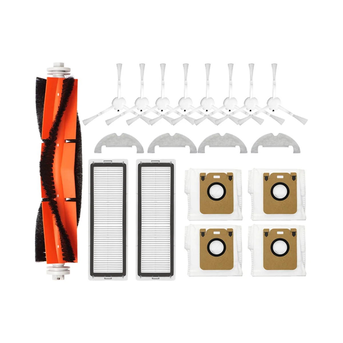 

Аксессуары для робота-пылесоса Dreame Bot D10 Plus, RLS3D, основная боковая щетка, Hepa фильтр, Швабра, тканевые мешки для пыли, запчасти