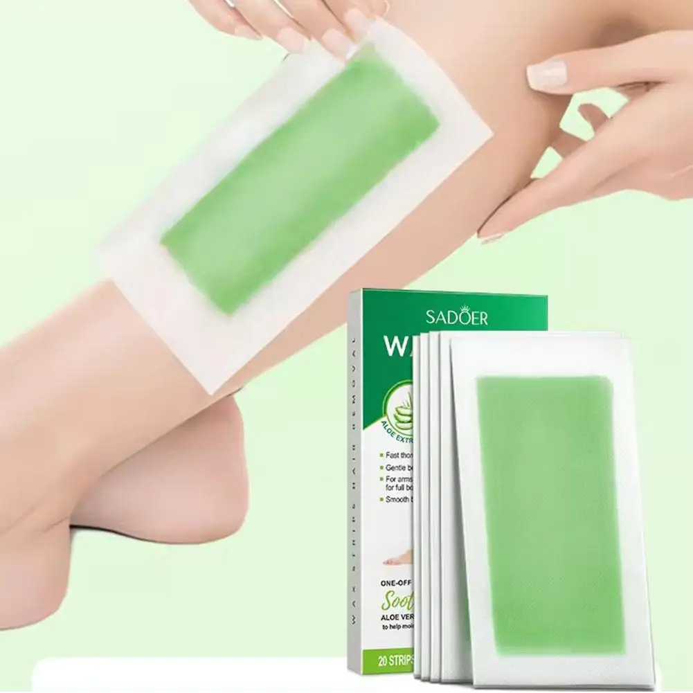Double Sided Cold Wax Paper for Leg Body Face Hair Removal