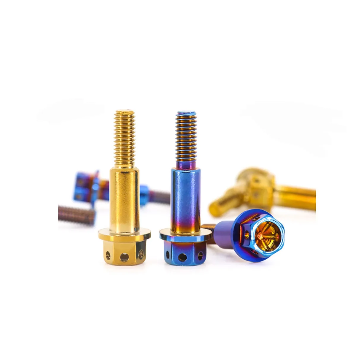 

Outer Hexagonal Flange Hollow Screws / Motorcycle Modification Bolts / With Steps
