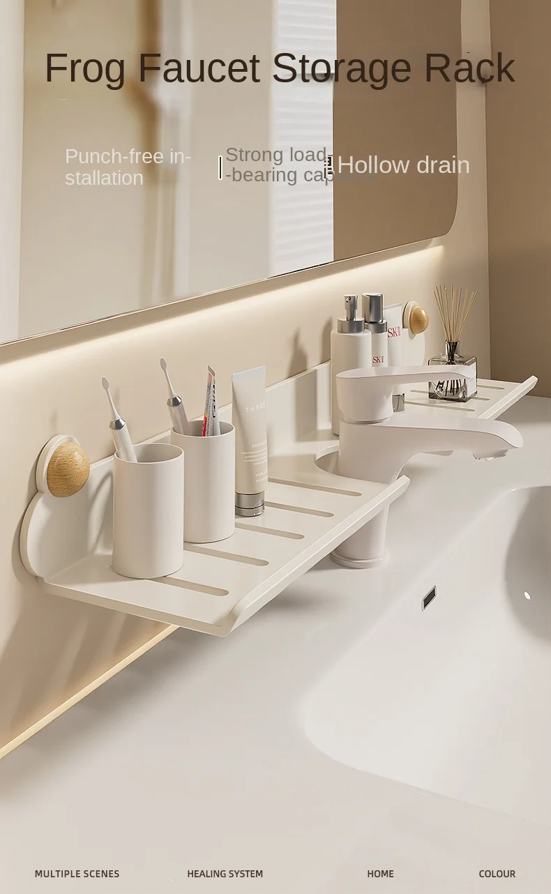 Description Picture 2 of itemSilicone Faucet Splash Pad Kitchen Foldable Drainage Basin Dry Pad Tray Draining Proof Sink Splash Multifunctional Wash