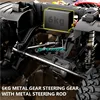 Professional Differential Locks 4WD Off Road Remote Contorl Truck 1:10 56CM 17 Lighting Hydraulic Shock Absorber RC Truck Car 4