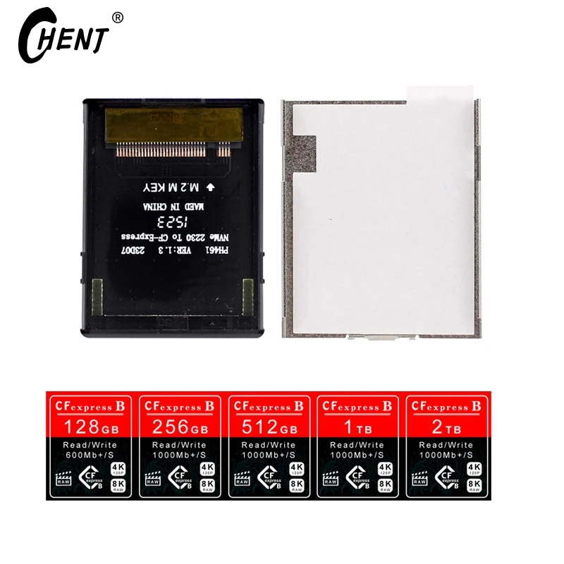 1 шт., NGFF M2 Mkey Nvme 2230 SSD для CFExpress Type-B Card, набор для сборки «сделай сам»