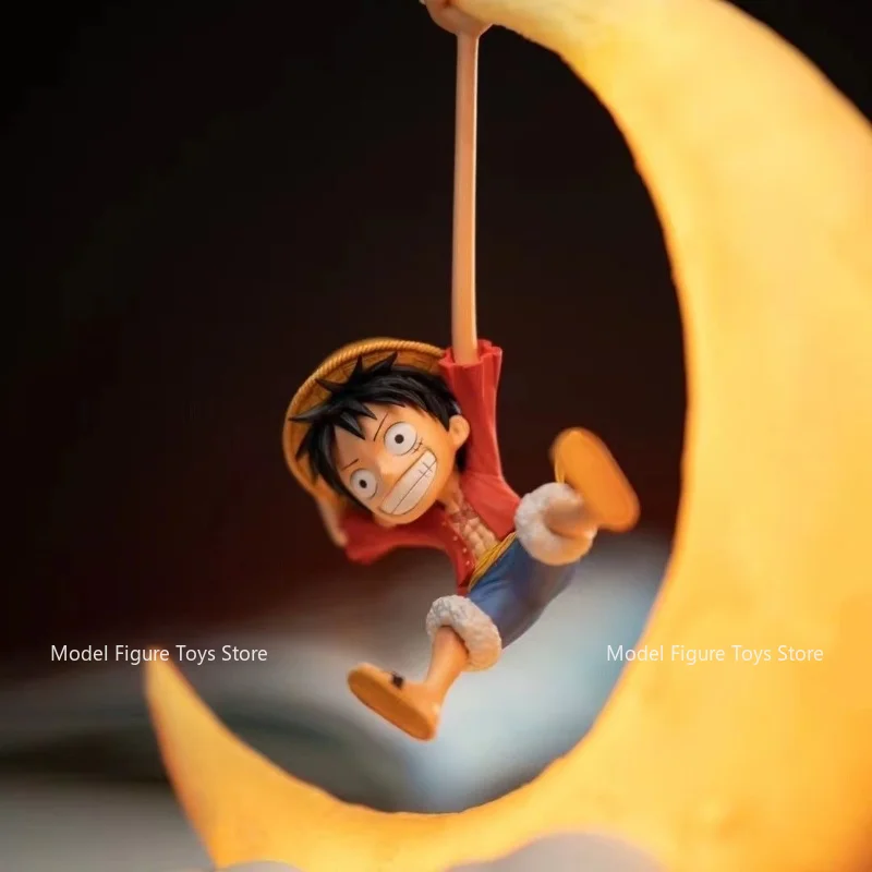 In Stock One Piece Original Luffy night lights Lamp Collection of Figures Birthday Studio Ornaments Decorations Trendy Gift Toys Sneakatelier