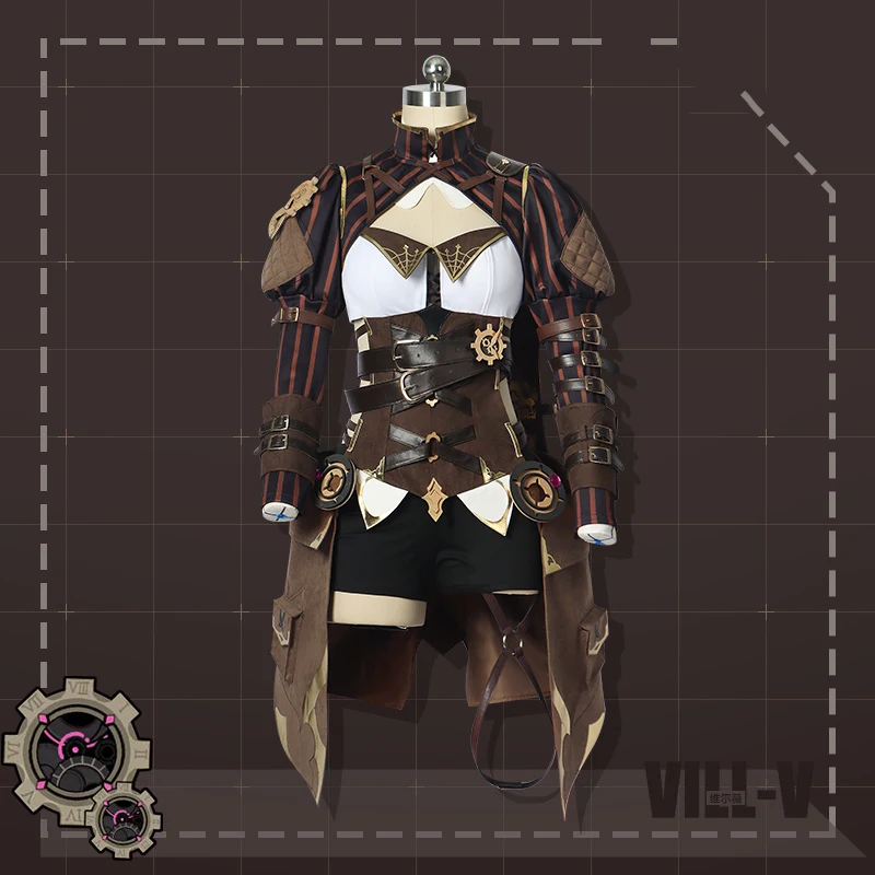 

COS-HoHo Anime Honkai Impact 3rd Vill-V Game Suit Gorgeous Lovely Uniform Cosplay Costume Halloween Carnival Party Outfit S-XXL
