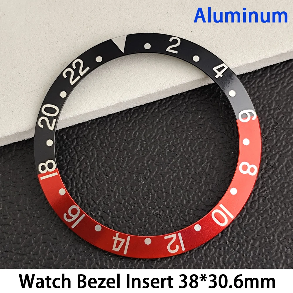 Premium 38mm Sloping Aluminum-Ceramic Bezel Insert