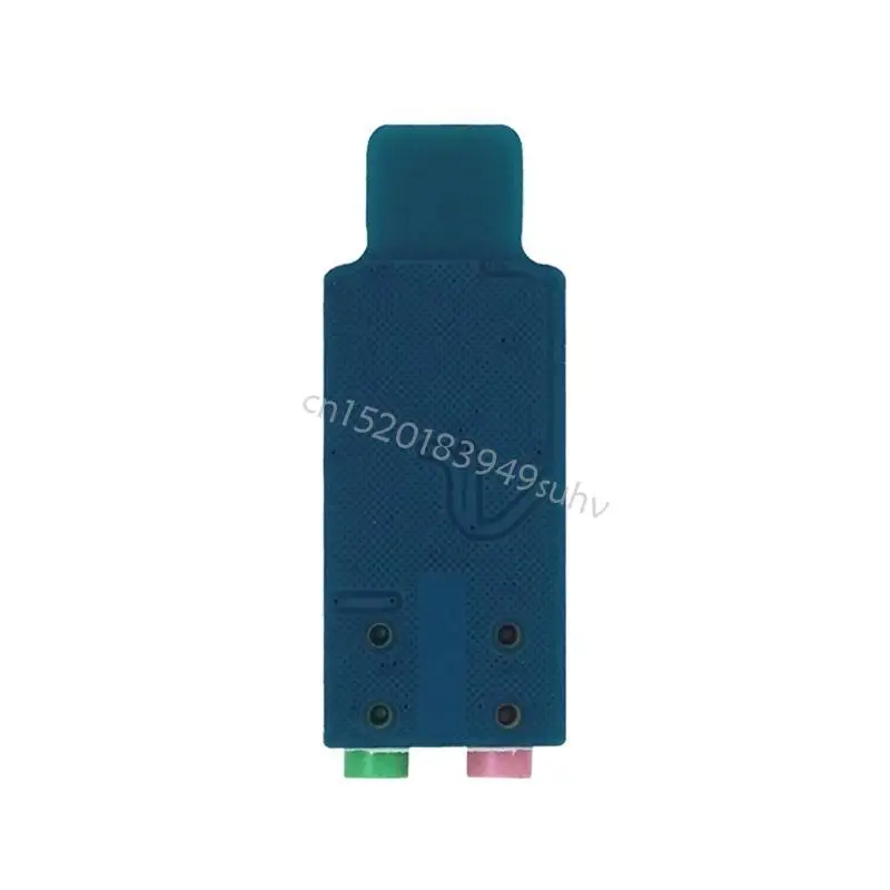 3.5mm CM108 USB 드라이브 프리 사운드 카드 외부 사운드 카드 모듈 노트북 컴퓨터 Q81E