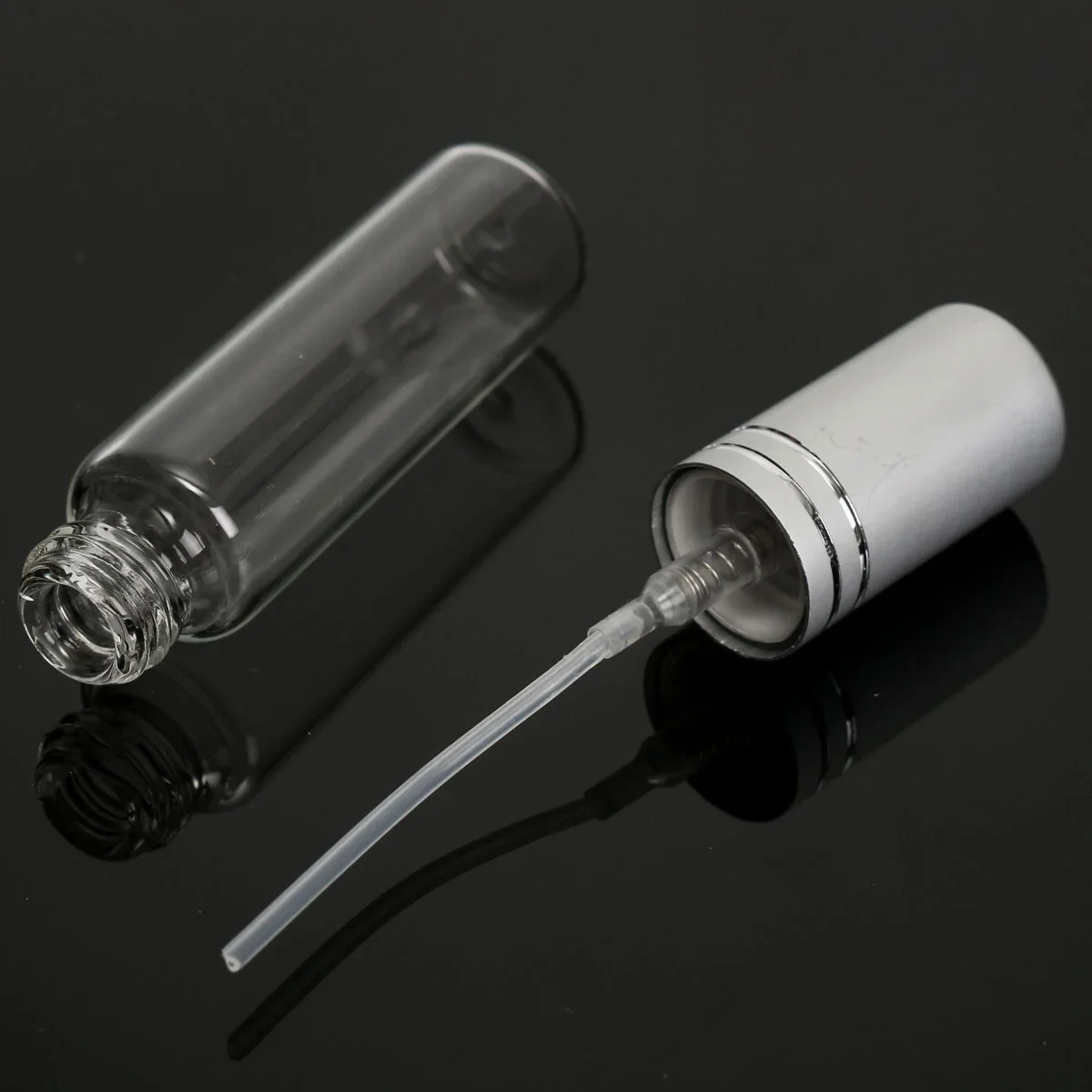Spray Bottle Refillable Bottle 5Pcs 10ML Clear Spray Bottle Small Empty Glass Atomizer Perfume Bottles Mini Liquid Tonic Oil Cosmetic Container