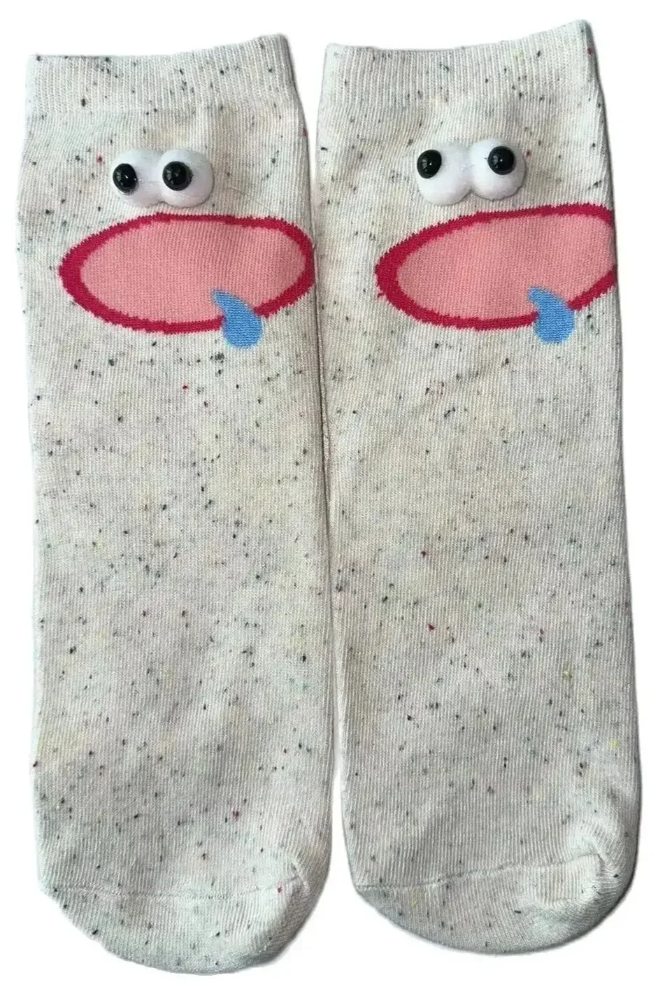Cotton Novelty Gift Funny Happy Crew Socks
