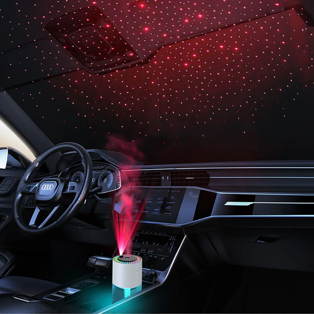 280ml Mini Air Humidifier USB Electric Aroma Diffuser with Colorful Night Light Home Car Mist Maker Aromatherapy Humidifier