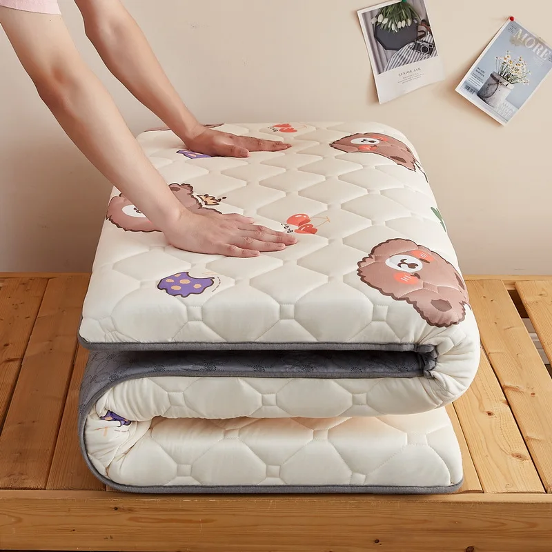 

Tatami, cool mat, bed cushion, soft cushion, student single person, winter and summer dual use, foldable and thickened home use