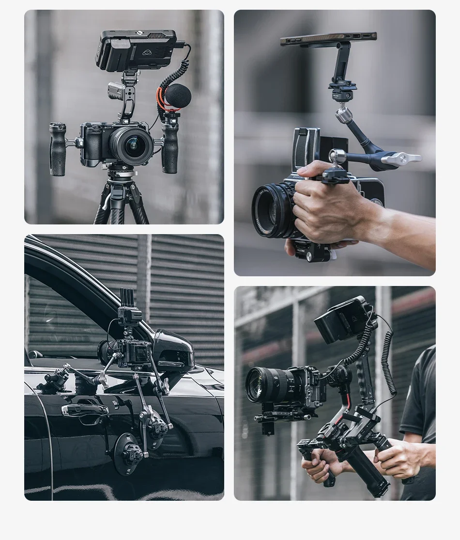 F22 Quick Release Expansion Frame For DJI OSMO Pocket 3 Compatible with F22 Magl