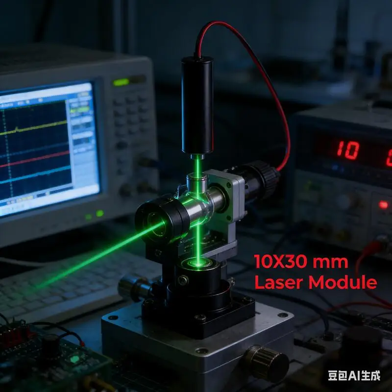 450nm 블루 레이저 다이오드 모듈 10x30mm 미니 사이즈 초점 조절 가능 도트 레이저 헤드 산업용 정렬 TTL PWM DC 드라이버 (CNC 조각기용)