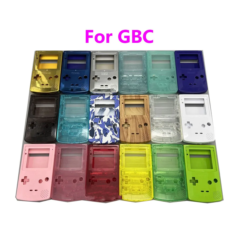 

50set Transparency Replacement Shell For Gameboy Color GBC Game Console Replace Case Controller Replacement Housing